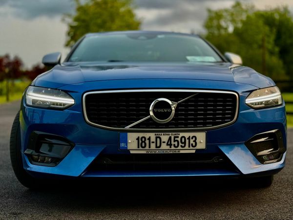Volvo S90 Saloon, Diesel, 2018, Blue