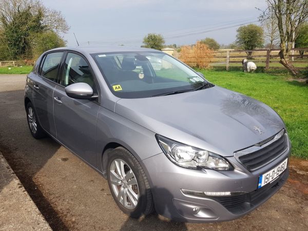 Peugeot 308 Hatchback, Petrol, 2015, Grey