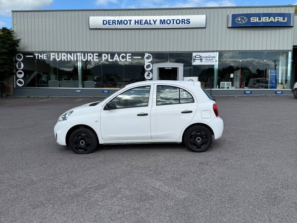 Nissan Micra Hatchback, Petrol, 2016, White
