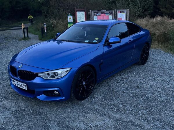 BMW 4-Series Coupe, Diesel, 2015, Blue