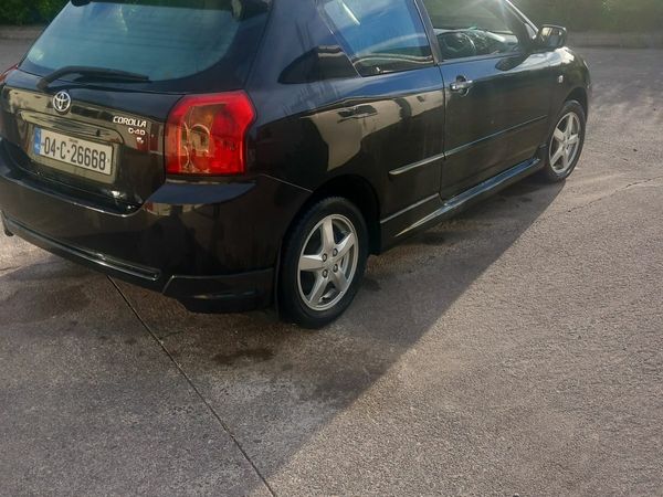 Toyota Corolla Hatchback, Diesel, 2004, Black