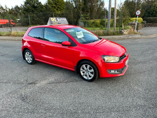 Volkswagen Polo Hatchback, Diesel, 2010, Red