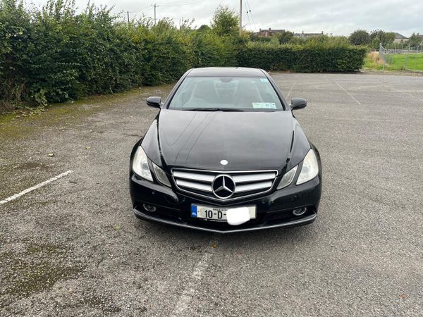 Mercedes-Benz E-Class Coupe, Diesel, 2010, Black