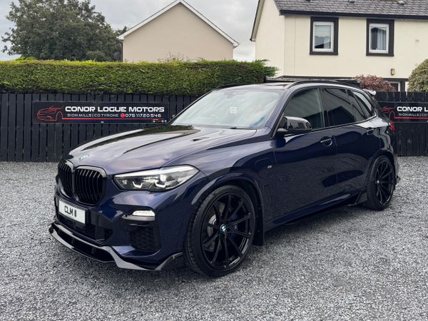 BMW X5 SUV, Petrol Hybrid, 2021, Blue