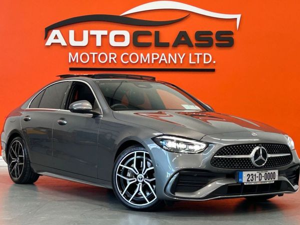 Mercedes-Benz C-Class Saloon, Hybrid, 2023, Grey
