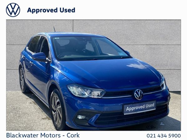 Volkswagen Polo Hatchback, Petrol, 2023, Blue
