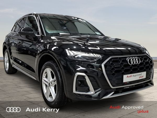 Audi Q5 SUV, Petrol Plug-in Hybrid, 2022, Black