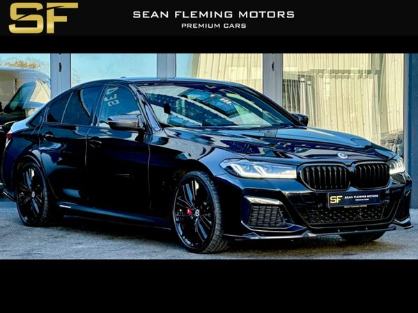 BMW 5-Series Saloon, Petrol Plug-in Hybrid, 2023, Black