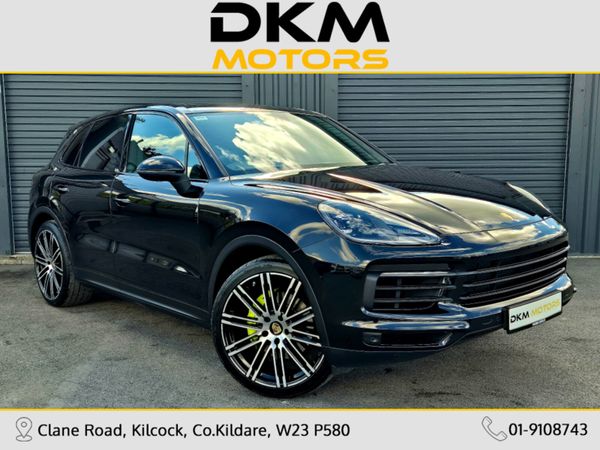 Porsche Cayenne Estate, Petrol Plug-in Hybrid, 2018, Black