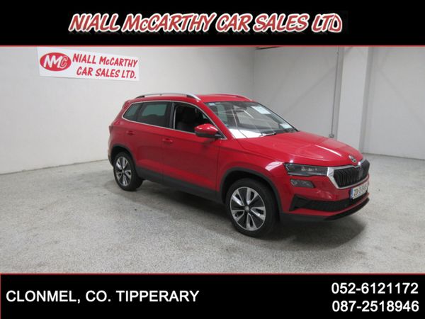 Skoda Karoq SUV, Diesel, 2023, Red