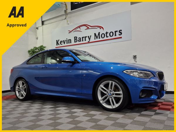 BMW 2-Series Coupe, Petrol, 2016, Blue