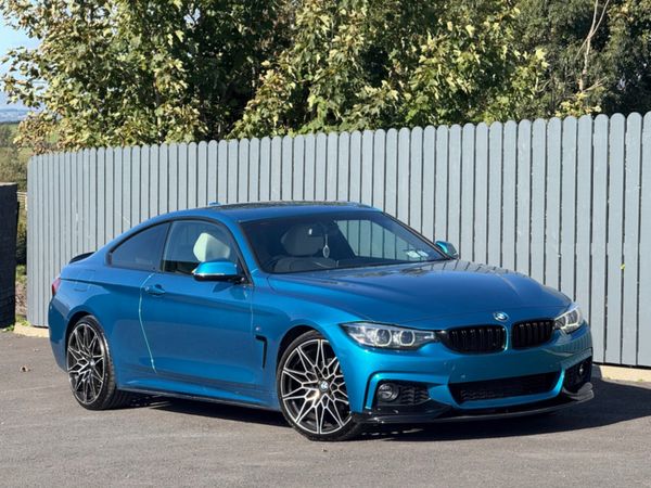 BMW 4-Series Coupe, Diesel, 2019, Blue