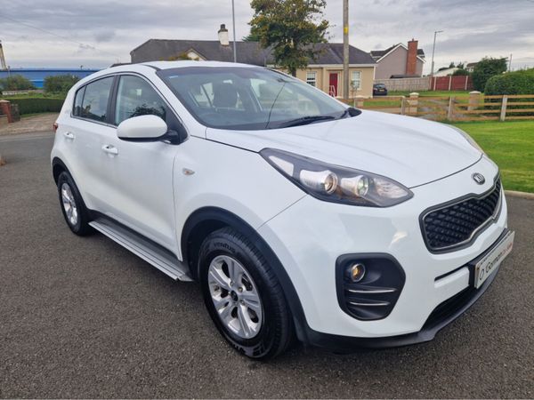 Kia Sportage Estate, Diesel, 2017, White