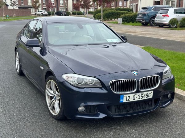 BMW 5-Series Saloon, Diesel, 2012, Blue