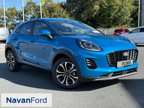 Ford Puma SUV, Petrol Hybrid, 2025, Blue