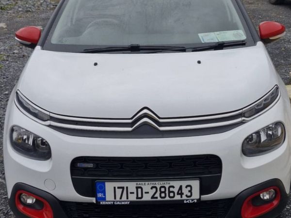 Citroen C3 Hatchback, Petrol, 2017, White