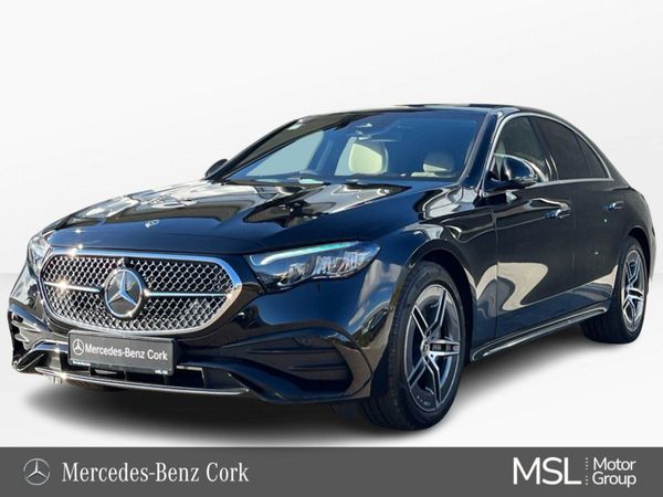 Mercedes-Benz E-Class Saloon, Diesel Plug-in Hybrid, 2025, Black