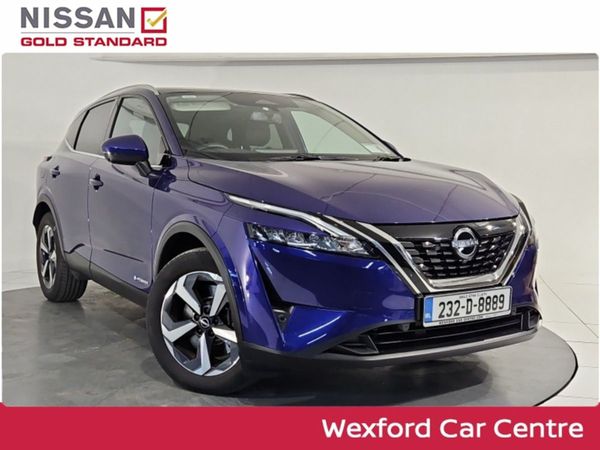 Nissan Qashqai Hatchback, Petrol Hybrid, 2023, Blue
