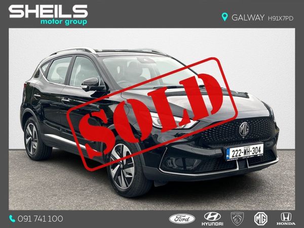 MG ZS Hatchback, Electric, 2022, Black
