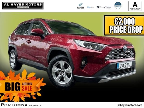 Toyota RAV4 SUV, Petrol Hybrid, 2020, Red
