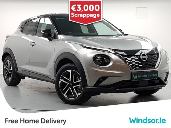 Nissan Juke SUV, Petrol Hybrid, 2025, Grey