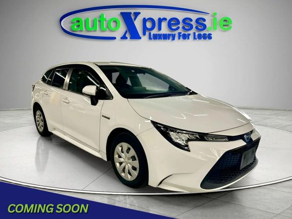 Toyota Corolla Estate, Petrol Hybrid, 2020, White