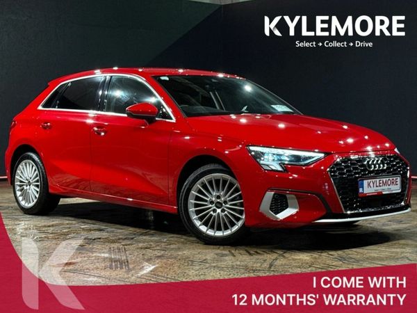 Audi A3 Hatchback, Petrol, 2022, Red