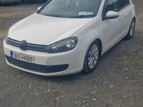 Volkswagen Golf Hatchback, Diesel, 2010, White