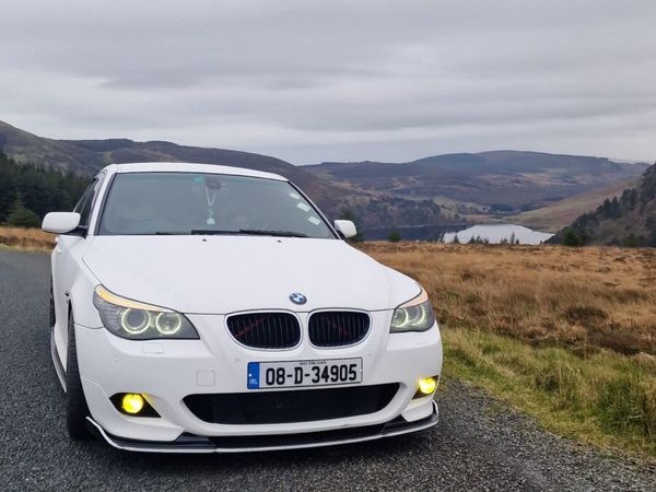BMW 5-Series Saloon, Diesel, 2008, White