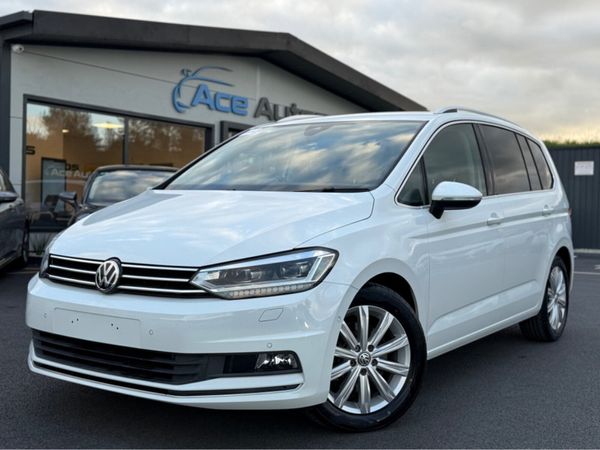 Volkswagen Touran MPV, Diesel, 2018, White