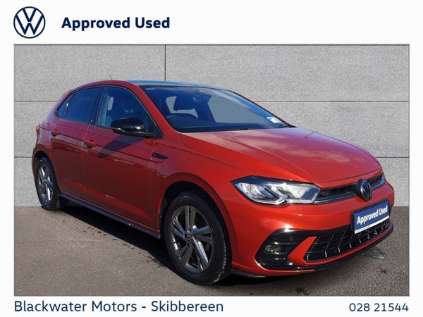 Volkswagen Polo Hatchback, Petrol, 2023, Red