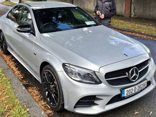 Mercedes-Benz C-Class Saloon, Diesel Plug-in Hybrid, 2020, Silver