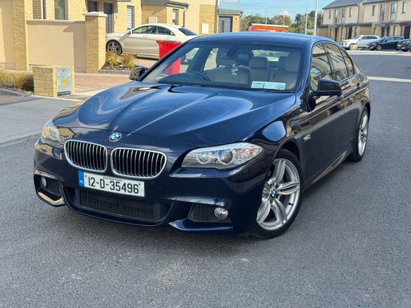 BMW 5-Series Saloon, Diesel, 2012, Blue