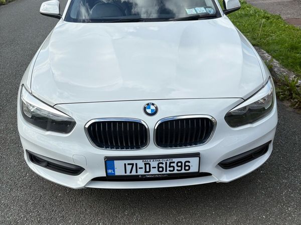BMW 1-Series Hatchback, Diesel, 2017, White