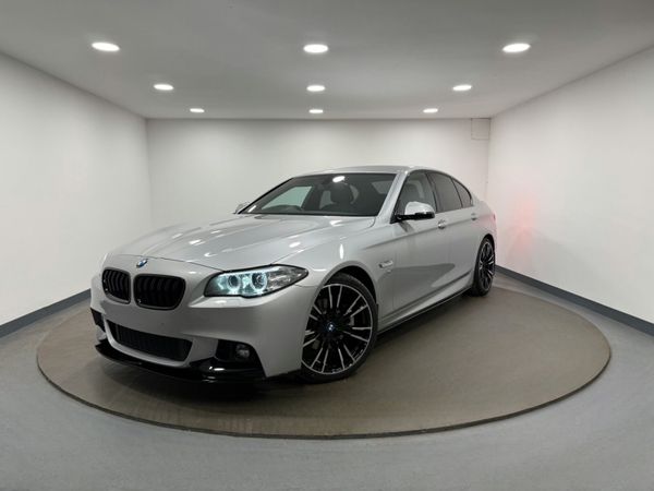 BMW 5-Series Saloon, Diesel, 2016, Silver
