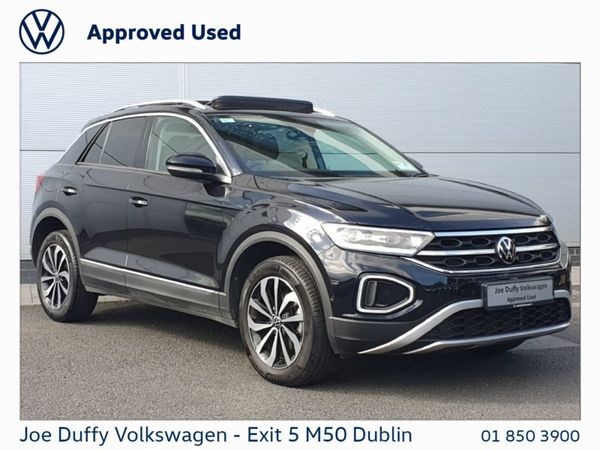 Volkswagen T-Roc SUV, Petrol, 2023, Black
