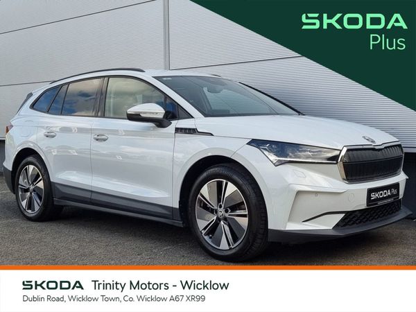 Skoda Enyaq SUV, Electric, 2023, White