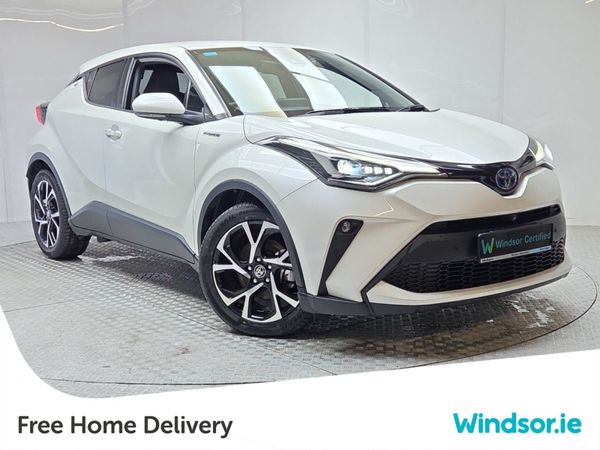 Toyota C-HR Crossover, Petrol Hybrid, 2020, White