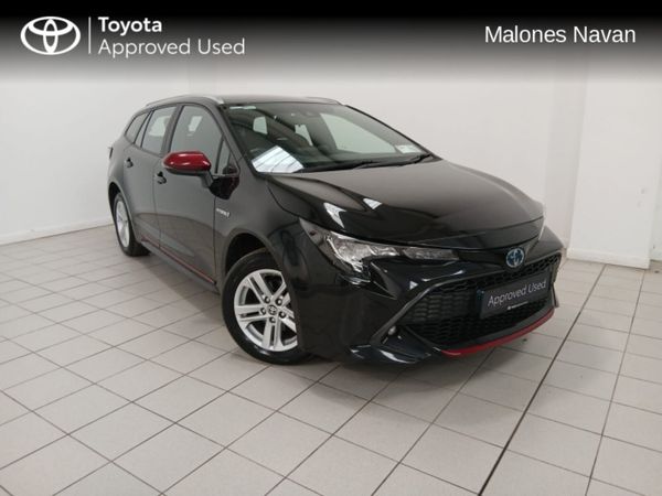 Toyota Corolla Estate, Petrol Hybrid, 2021, Black