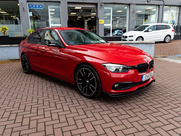 BMW 3-Series Saloon, Diesel, 2017, Red