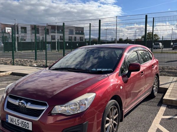 Subaru Impreza Hatchback, Petrol, 2014, Red