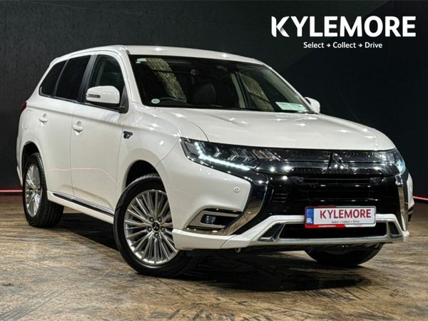 Mitsubishi Outlander SUV, Petrol Plug-in Hybrid, 2019, White