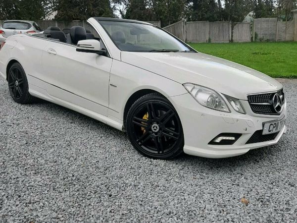 Mercedes-Benz E-Class Convertible, Diesel, 2011, White