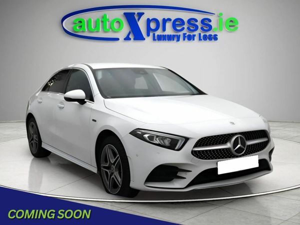Mercedes-Benz A-Class Saloon, Petrol Plug-in Hybrid, 2021, White