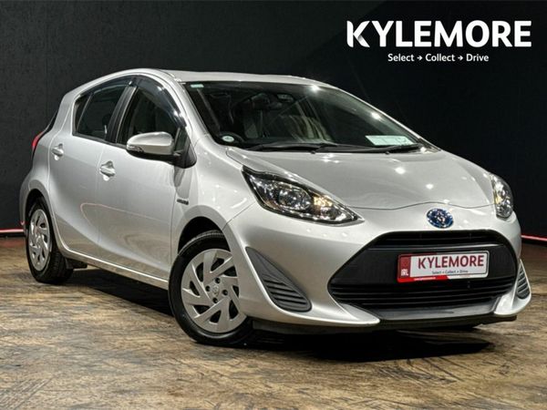 Toyota Aqua Hatchback, Petrol Hybrid, 2019, Silver