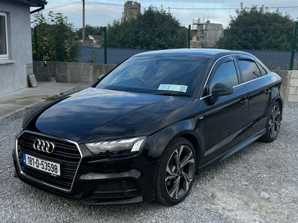 Audi A3 Saloon, Diesel, 2018, Black
