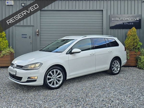 Volkswagen Golf Estate, Petrol, 2014, White