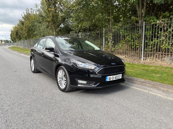 Ford Focus Saloon, Diesel, 2016, Black