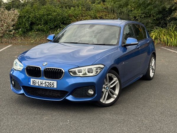BMW 1-Series Hatchback, Diesel, 2016, Blue