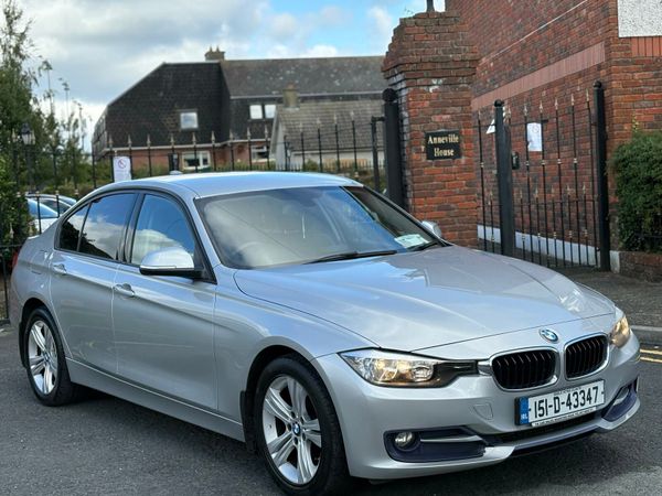 BMW 3-Series Saloon, Diesel, 2015, Silver